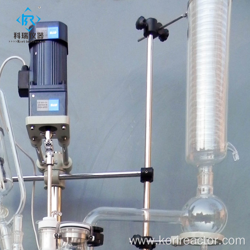 Jacketed Glass Reactor 100L double layer glass reactor